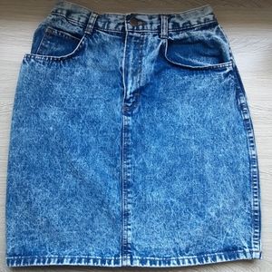 Vintage stonewash skirt